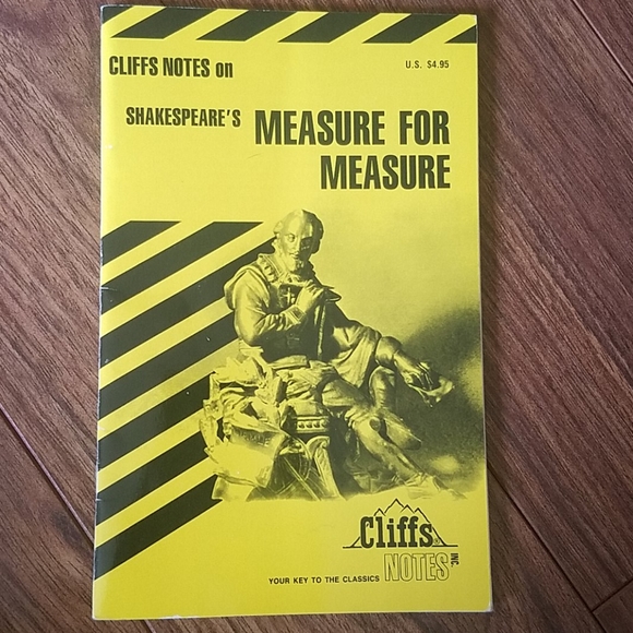 ⭐️ Cliffs Notes Measure for Measure - Picture 1 of 3
